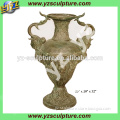 home decorative india antique cast brass vase statue